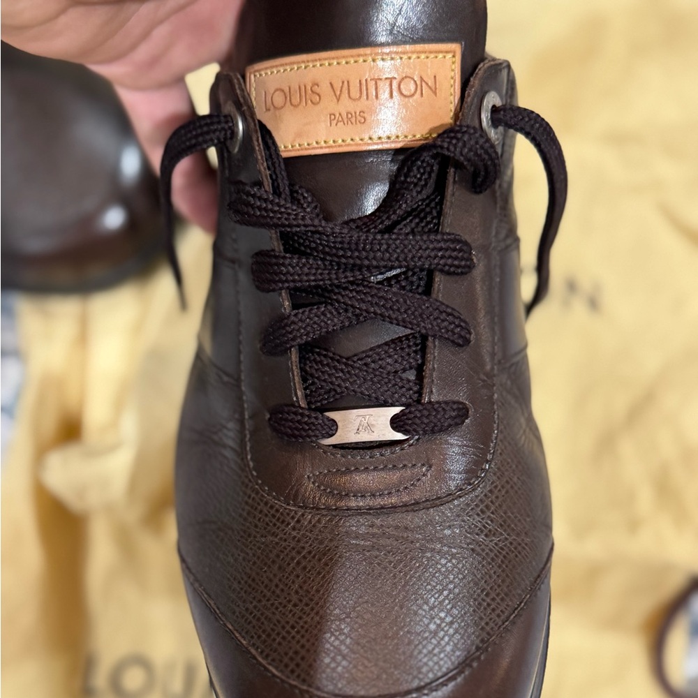 Men's Louis Vutton Brown Leather Shoes